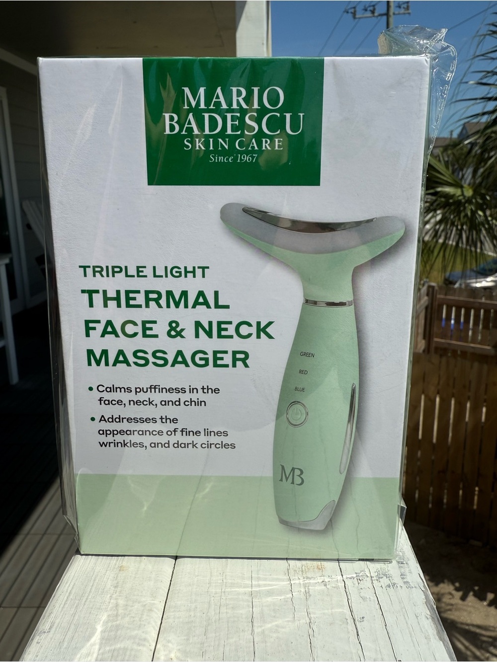 Mario Badescu Triple Light Thermal Face & Neck Massager